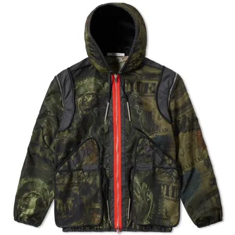Dollar Camo Hooded Jacket