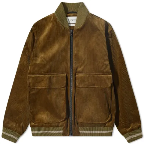 Langar Cord Bomber Jacket