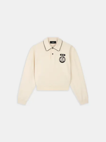 WOMEN - WOMEN'S COLLEGIATE POLO - Alabaster