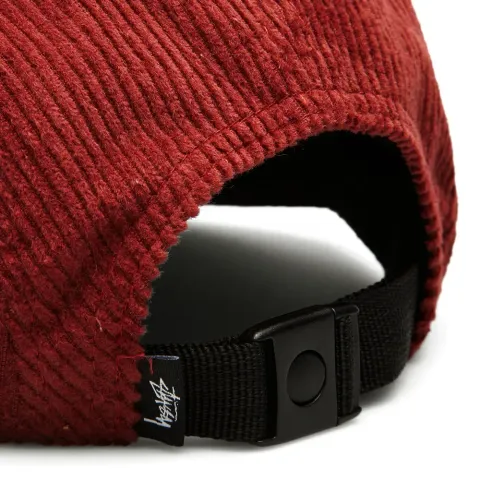 Suede Brim Cord Camp Cap