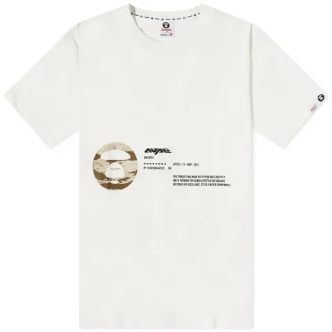 AAPE Camo Logo Tee