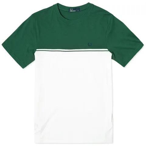 Fred Perry Colour Block Crew Tee