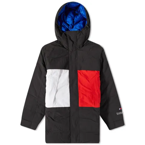 Reversible Monogram Flag Parka