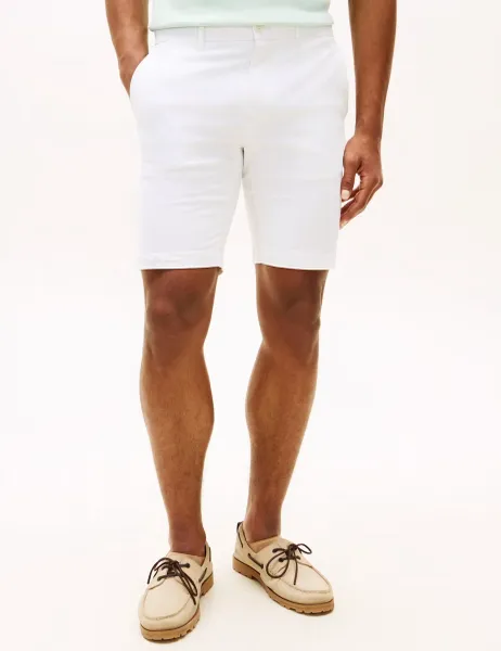 Tommy Hilfiger Regular Fit Chino Shorts White