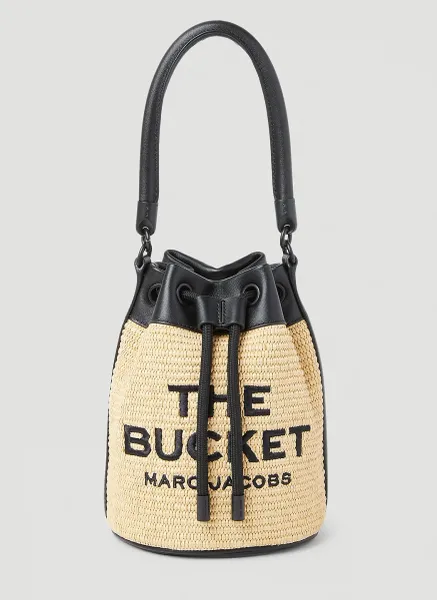 Straw Bucket Bag