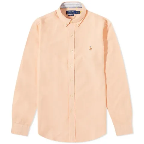 Slim Fit Button Down Oxford Shirt