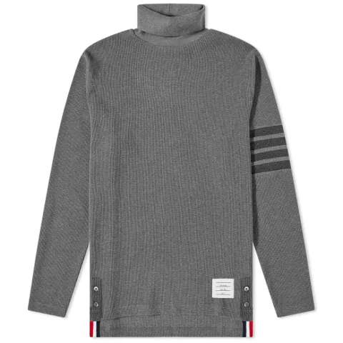 4 Bar Waffle Roll Neck