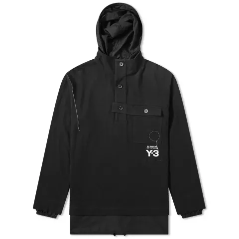 Sashiko Popover Hoody