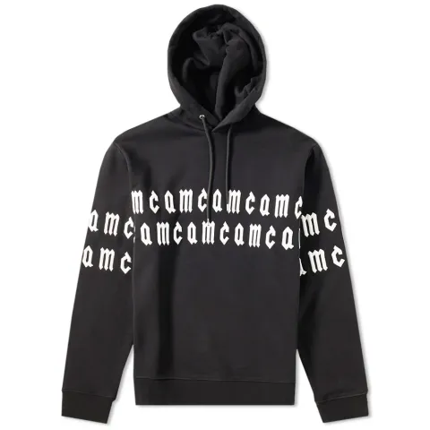 McQ by Alexander McQueen Repeat Logo Embroidered Hoody