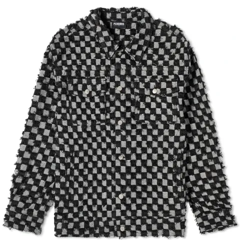 Curfew Checker Trucker Jacket