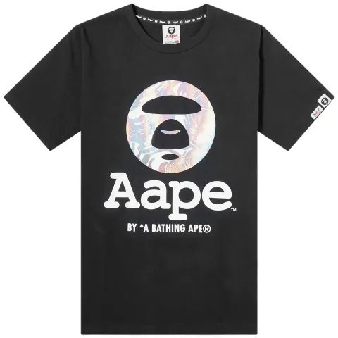 AAPE Foil Camo Moon Face T-Shirt