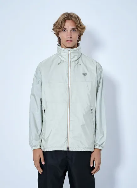 High-Neck Zip Jacket