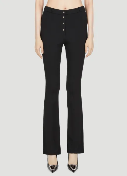 Flare Button Pants