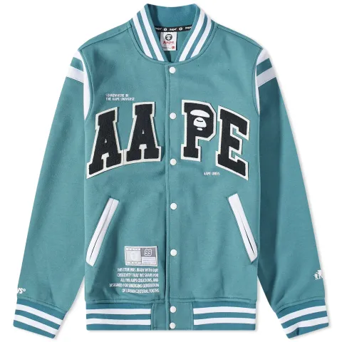 AAPE Varsity Logo Baseball Jacket