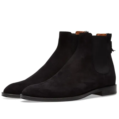 Suede Rider Chelsea Zip Boot