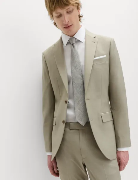 Marks & Spencer Slim Fit Stretch Ultimate Suit Jacket Pale Green