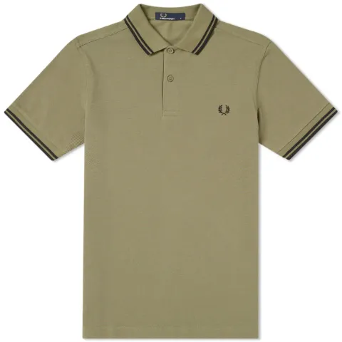 Fred Perry Slim Fit Twin Tipped Polo