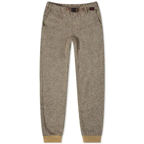 Bonding Knit Fleece Narrow Rib Pants