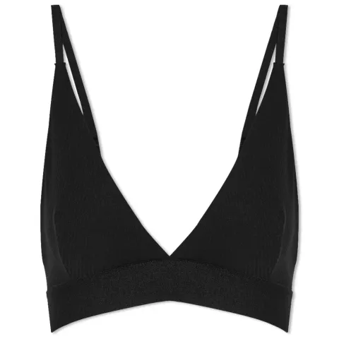 Ribbed Triangle Bra