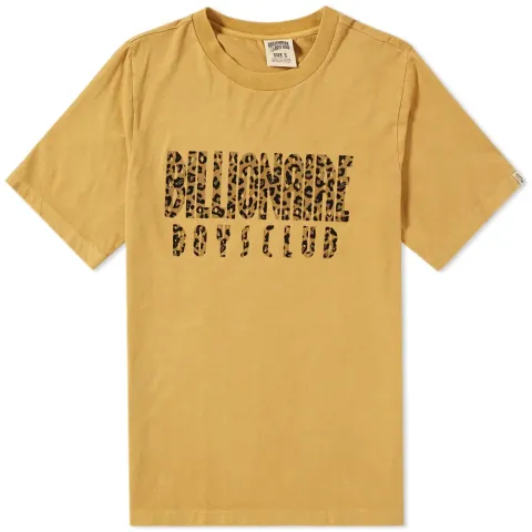 Leopard Fill Straight Logo Tee