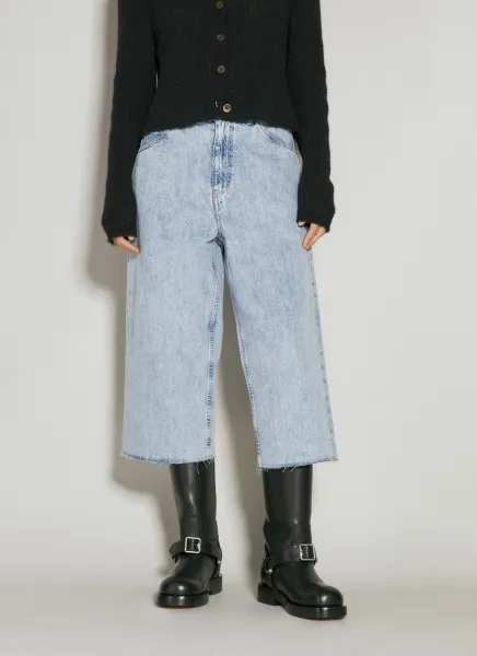 Half Cut Jeans