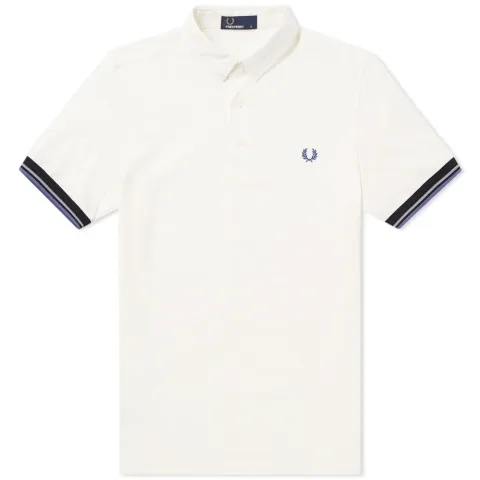Fred Perry Woven Collar Pique Polo