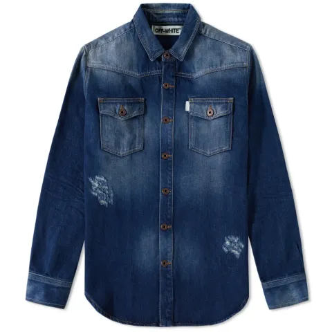 Brushed Denim Shirt