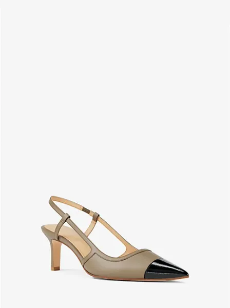 Alora Leather Slingback Pump