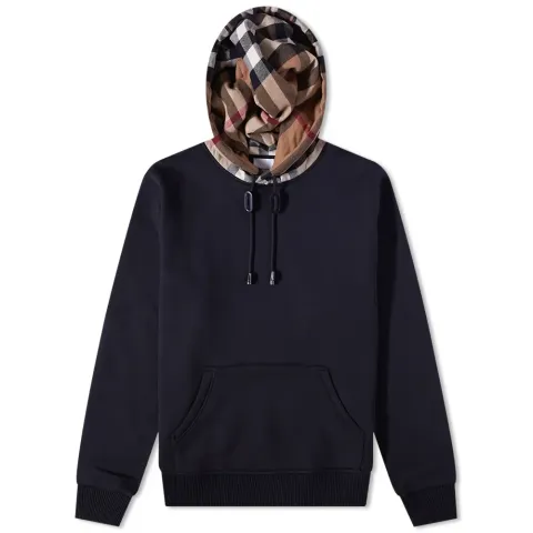Samuel Check Hood Hoodie