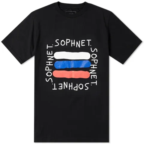 SOPHNET. Tricolour Tee