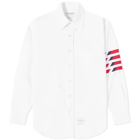 Split 4 Bar Oxford Shirt