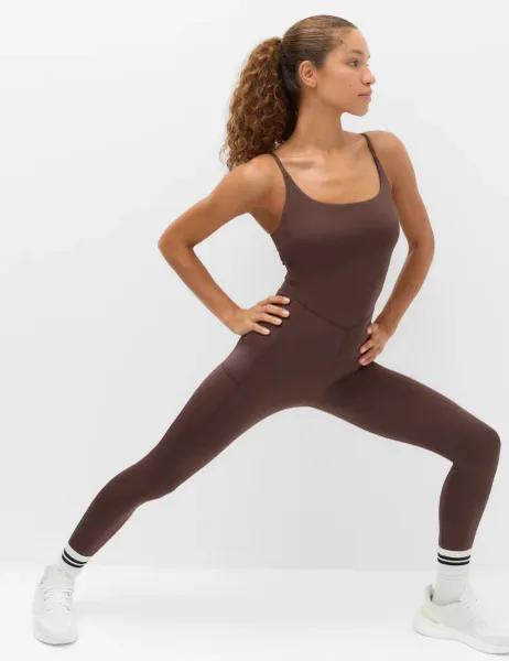 Goodmove Strappy Back Fitted Bodysuit