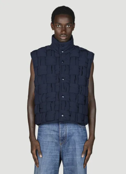 Tech Nylon Intrecciato Gilet