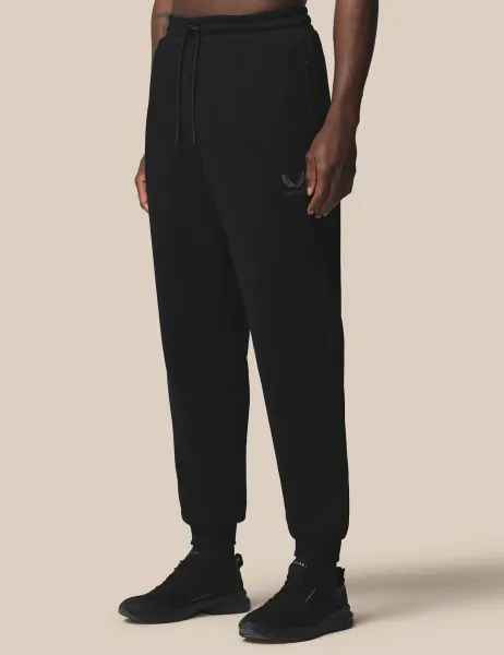 Castore Cotton Rich Fleece Joggers Black
