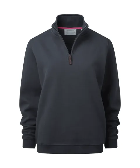 Schöffel Country Sennen Cove Quarter Zip Sweatshirt - True Navy