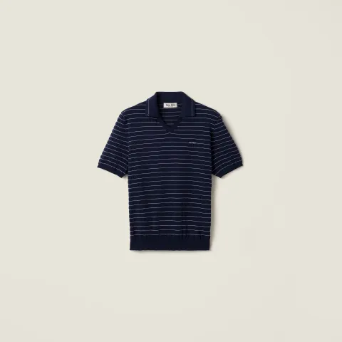 Cotton V-neck sweater