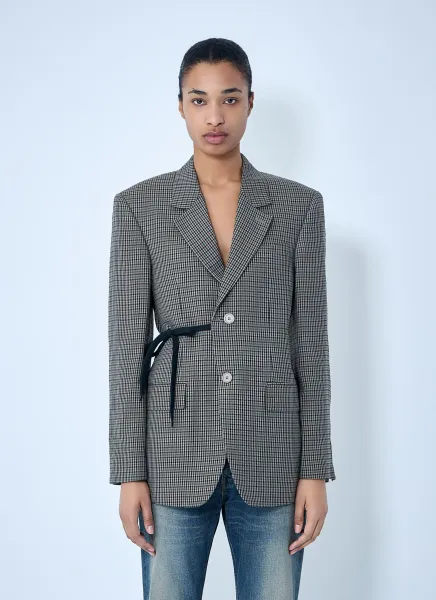 Wrap Tailored Blazer
