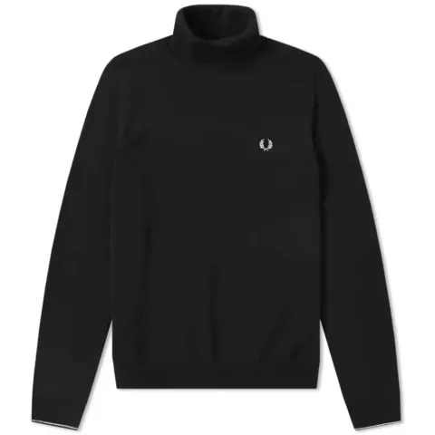 Fred Perry Classic Merino Roll Neck Knit