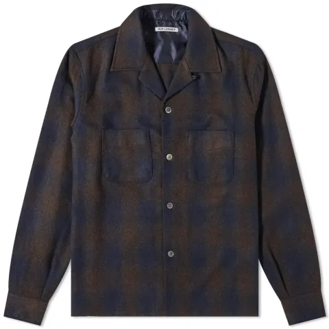 Huesen Check Overshirt