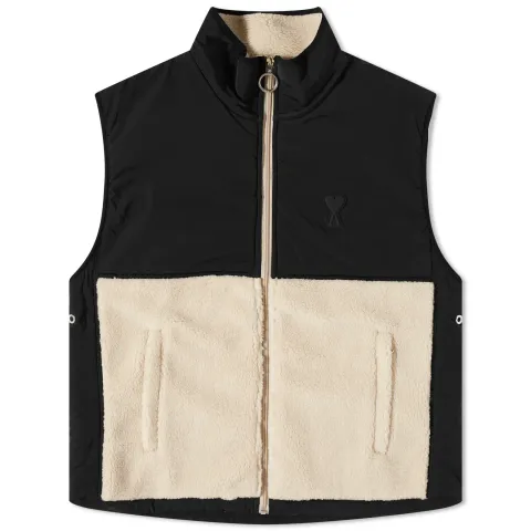 AMI Sherpa Fleece Gilet