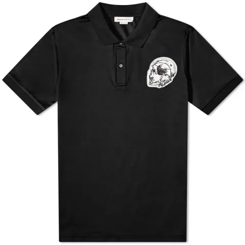 Skull Badge Polo Shirt