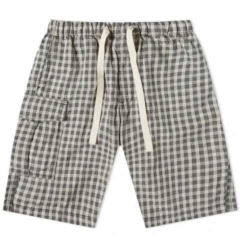 Palaka Check Easy Cargo Shorts