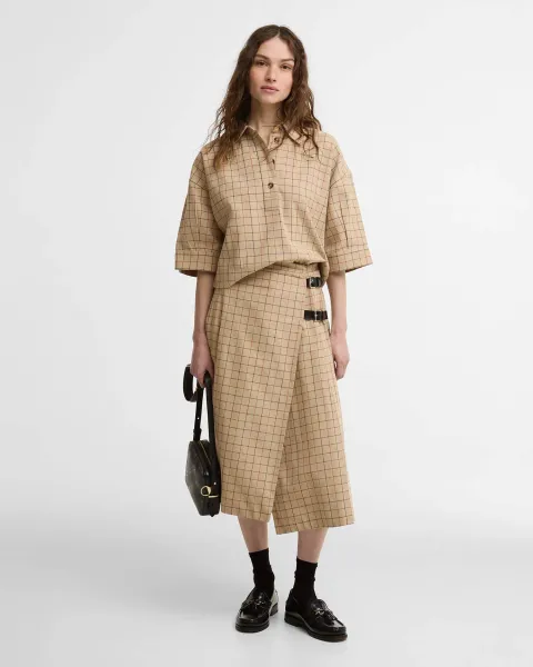 Hollington Tartan Midi Skirt