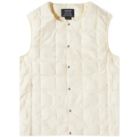 Crew Neck Down Vest