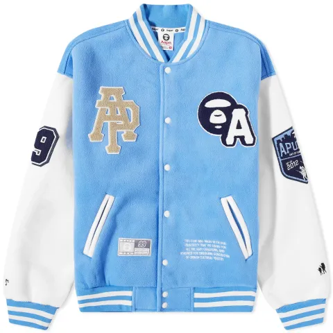 AAPE Embroidered Baseball Jacket