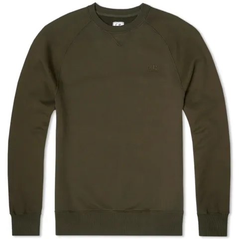 Garment Dyed Mako Fleece Crew Sweat