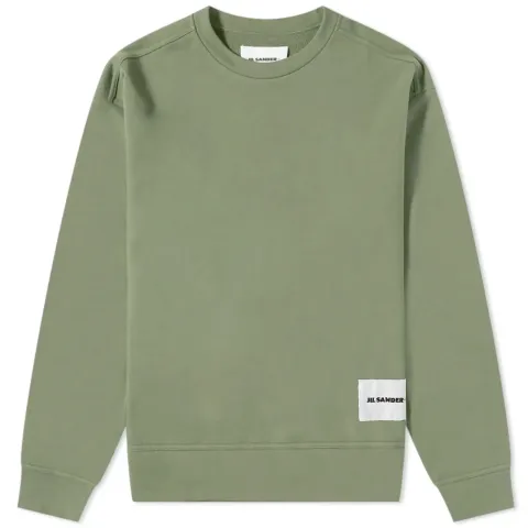 Plus Logo Patch Crew Sweat