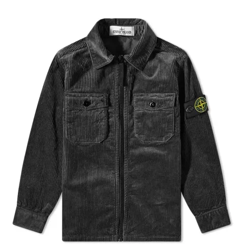 Cord Zip Overshirt