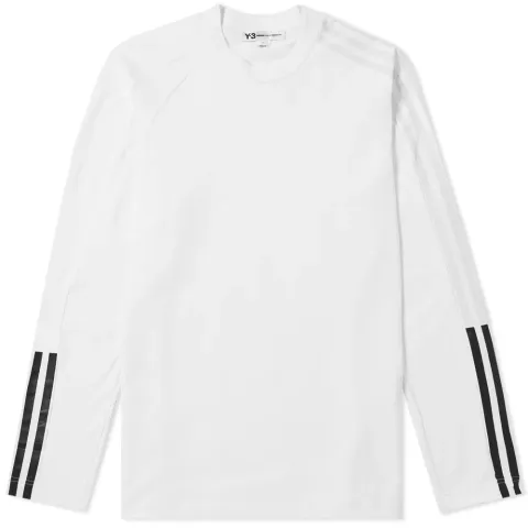 Long Sleeve Three Stripe Tee