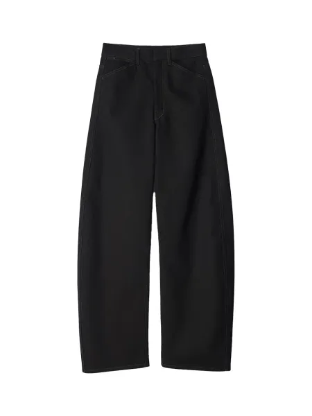 High-Waisted Pants Black